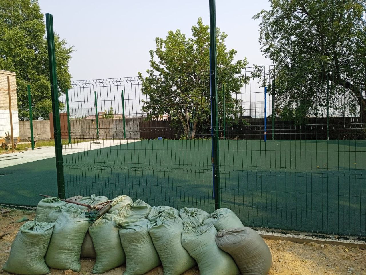 В августе в селе Садовом Благовещенска появится спортивная площадка 