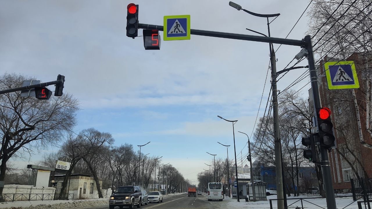 В Благовещенске дорога к школе №22 стала безопаснее