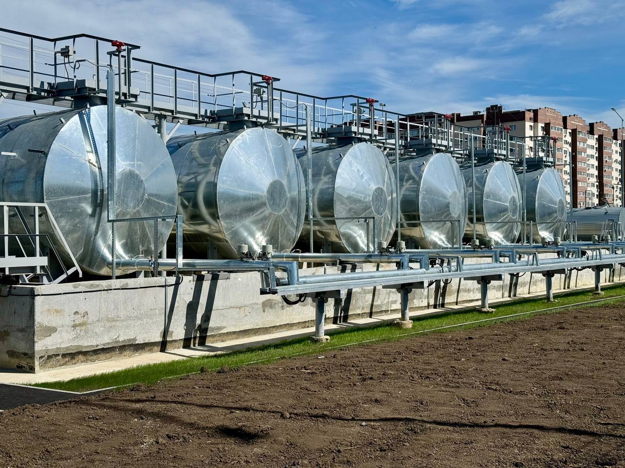 Часть домов 800-го квартала начали переключать к теплоснабжению от новой котельной