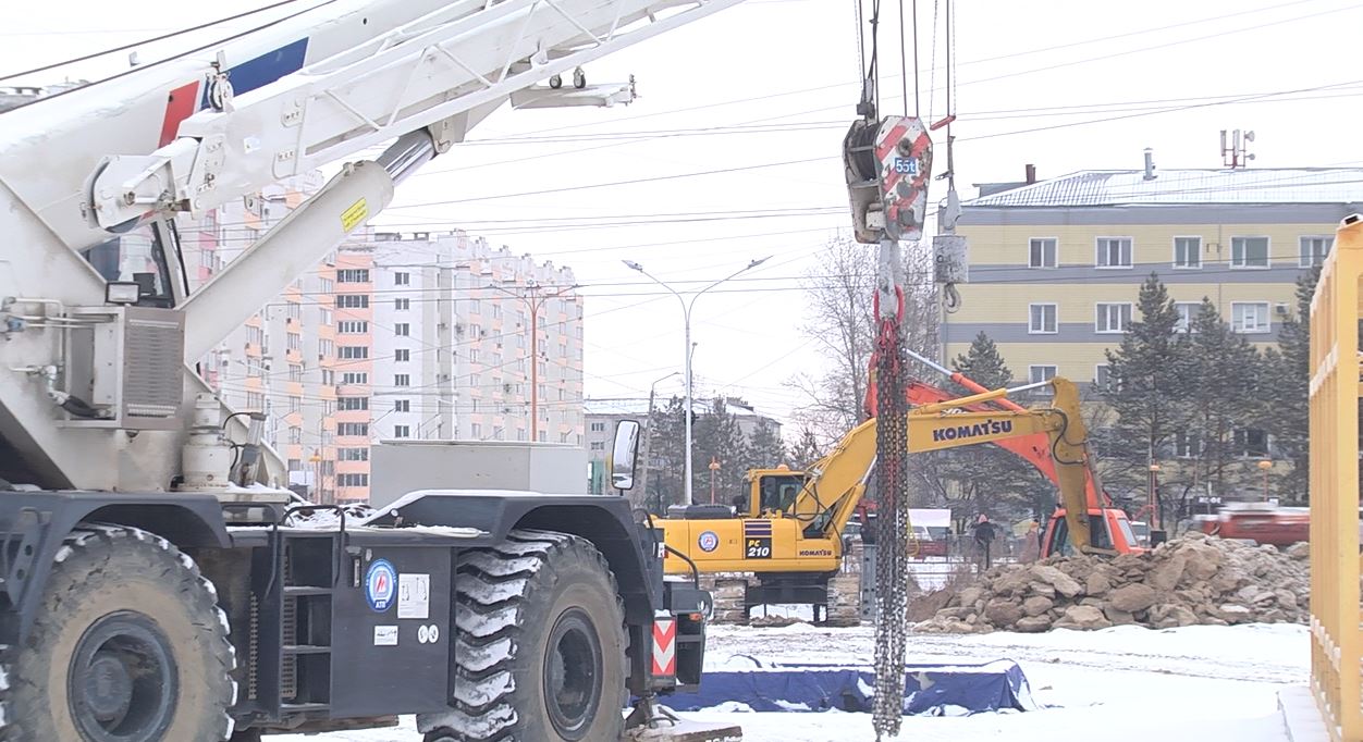 В Благовещенске строится первая газовая котельная