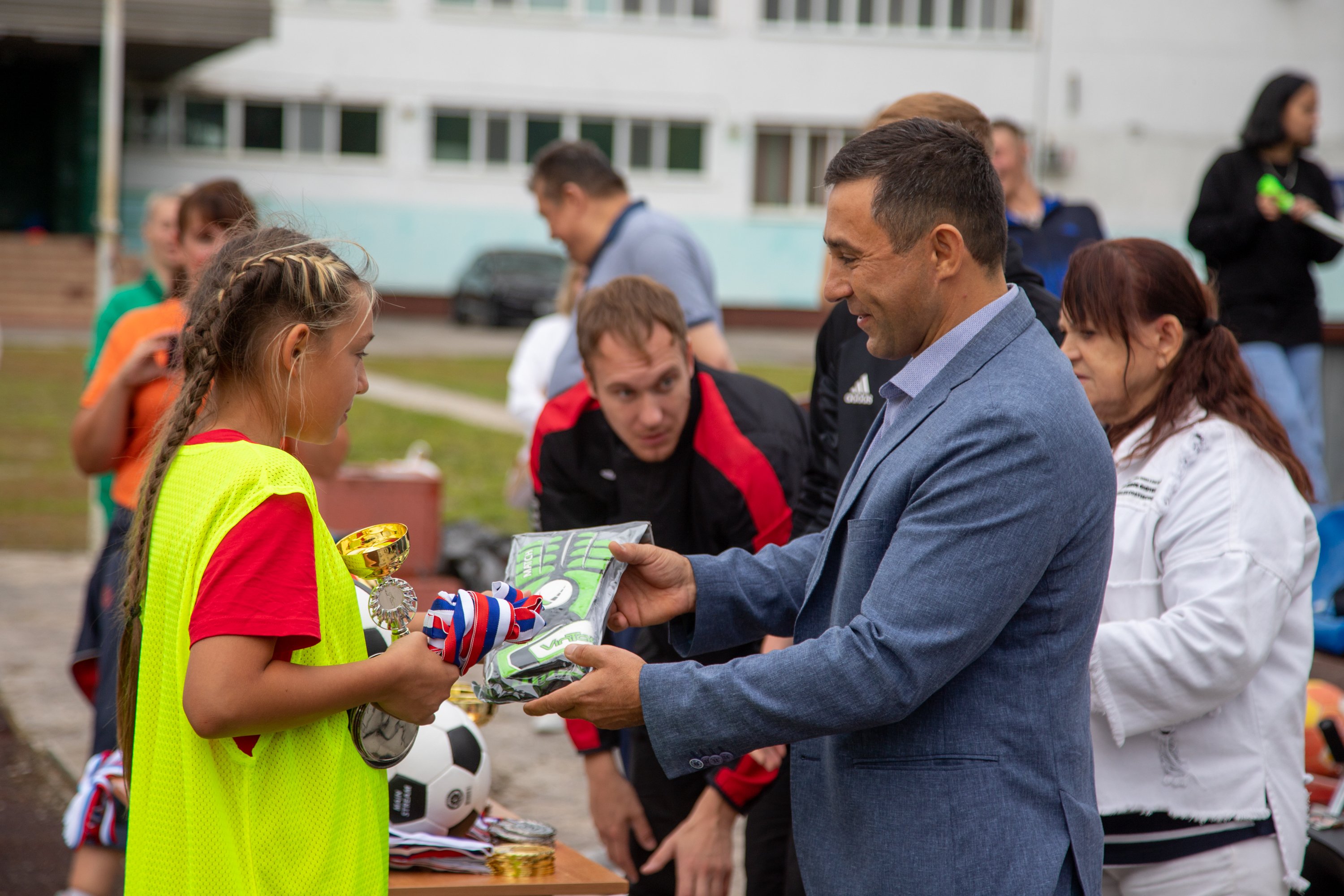 Мэр Олег Имамеев поздравил участников «Дворового турнира» с закрытием сезона