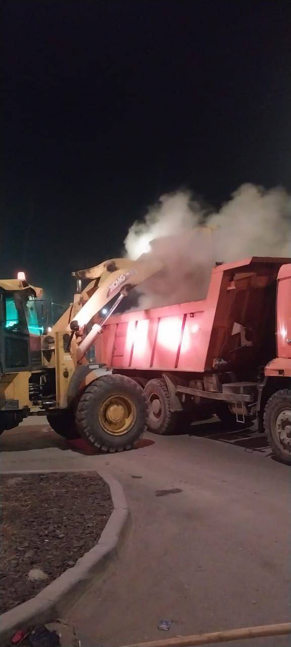 Где потрудились коммунальные службы в ночь со 2 на 3 апреля? 