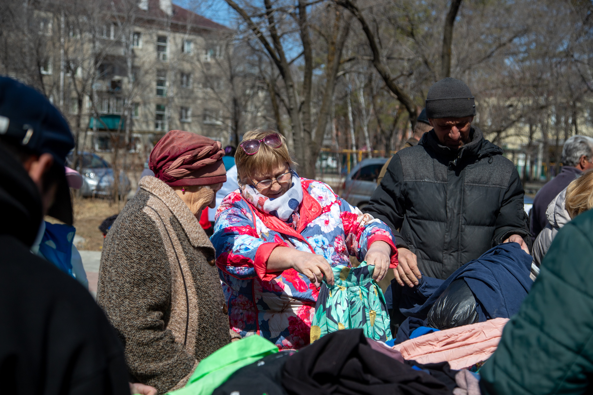 Полтонны вещей раздали на фестивале дарения в Благовещенске 