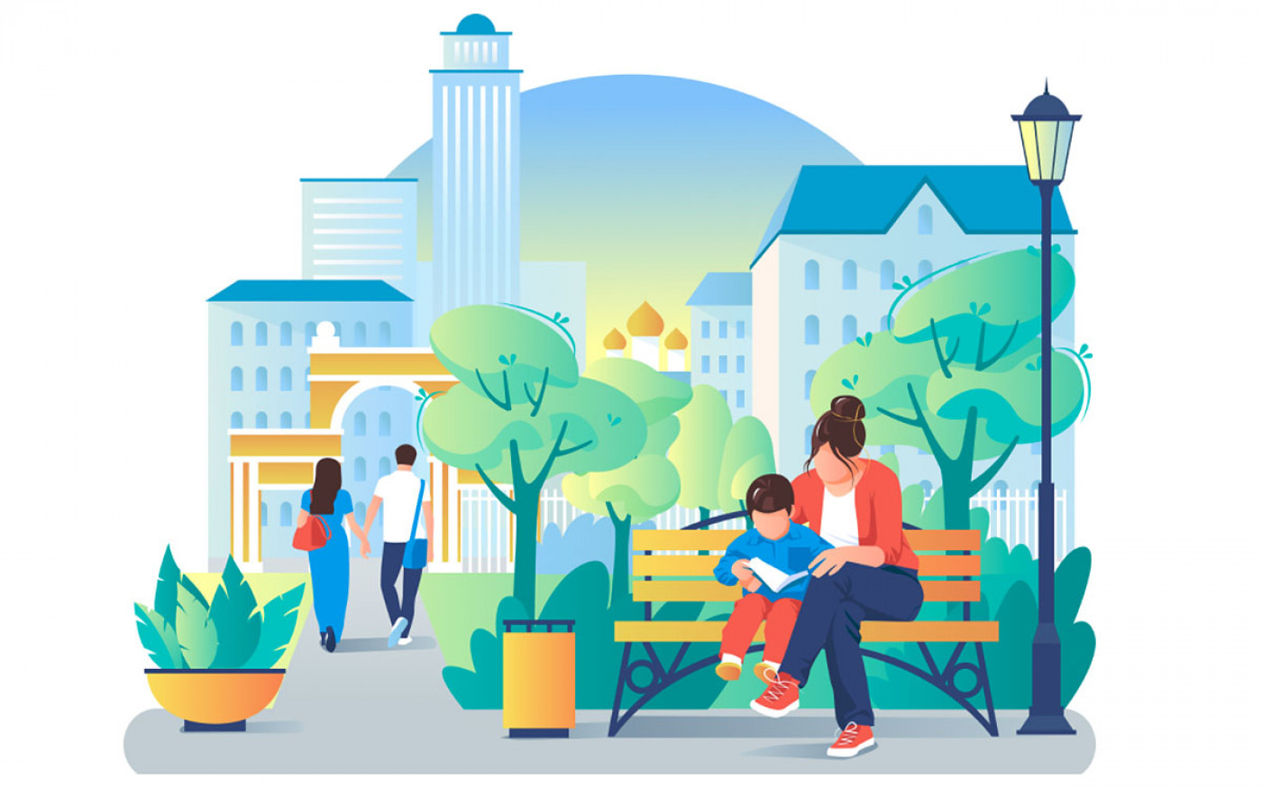 Благовещенцев зовут выбрать сквер, который преобразится в следующем году