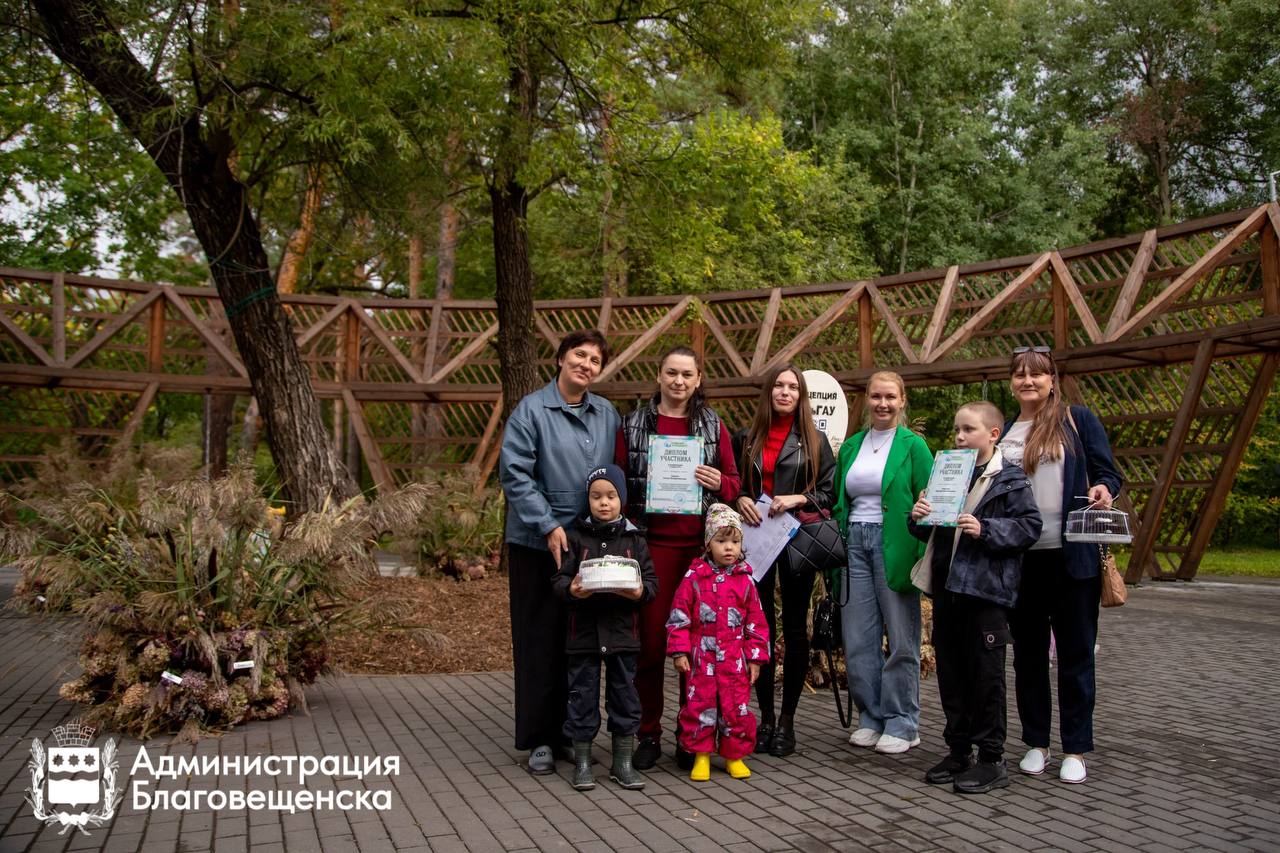 В Первомайском парке назвали лучшие работы в стиле лэнд-арт