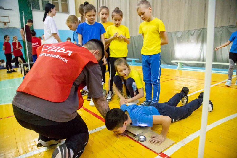 В Благовещенске стартует уникальный спортивный проект для детей!