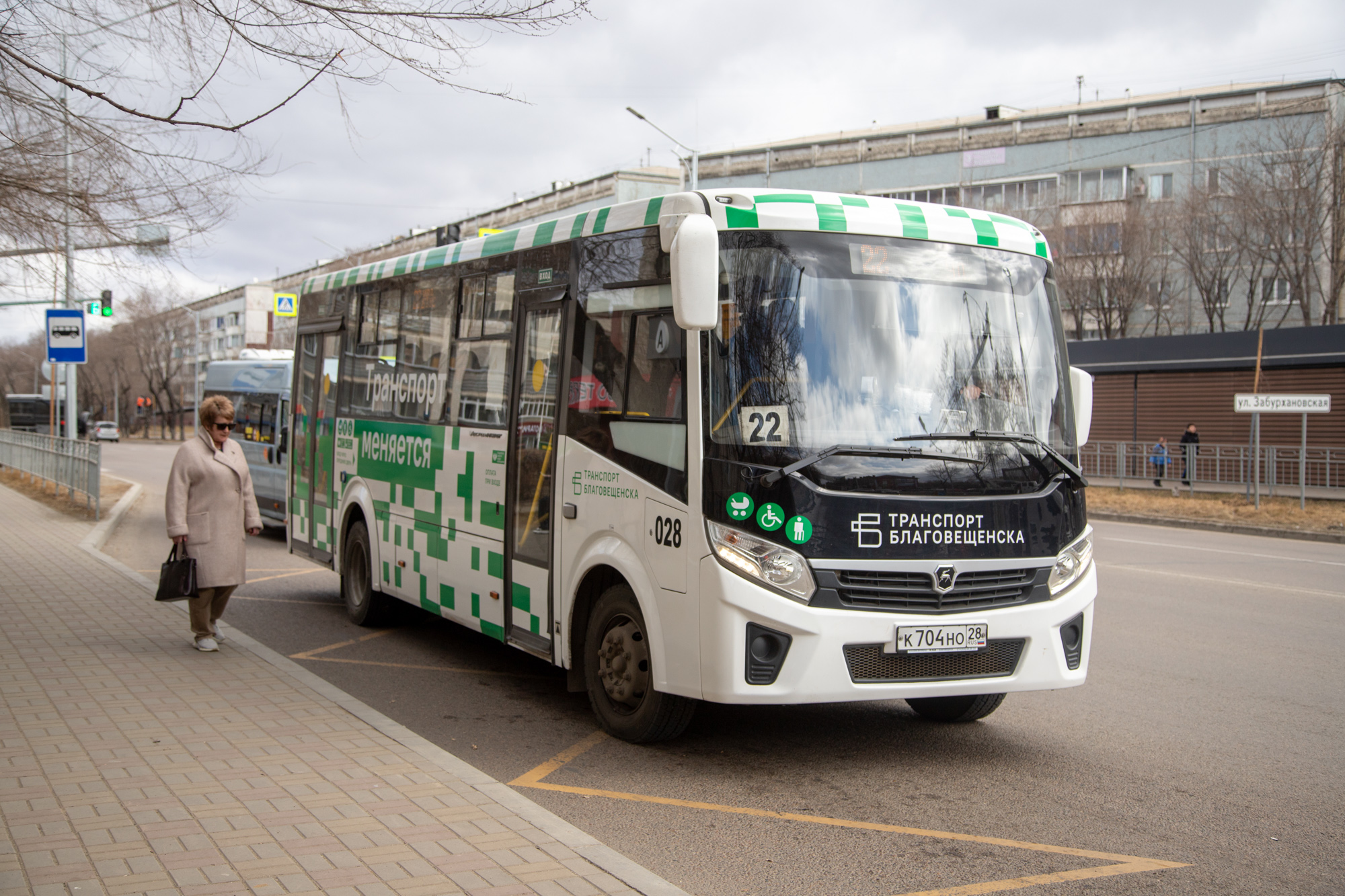 В Благовещенске открыли перекрёсток Горького – Лазо. Автобусы возвращаются на свои маршруты