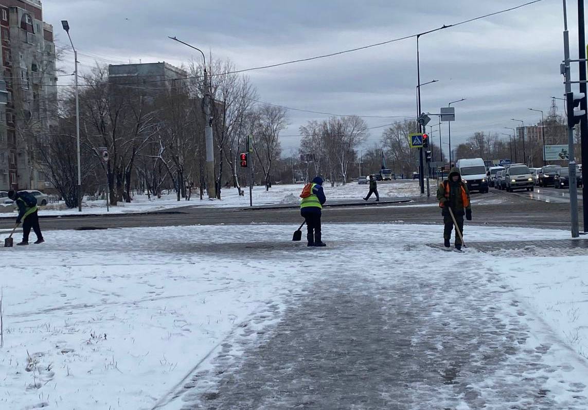 Олег Имамеев: «Десятки рабочих ГСТК трудятся на улицах Благовещенска»