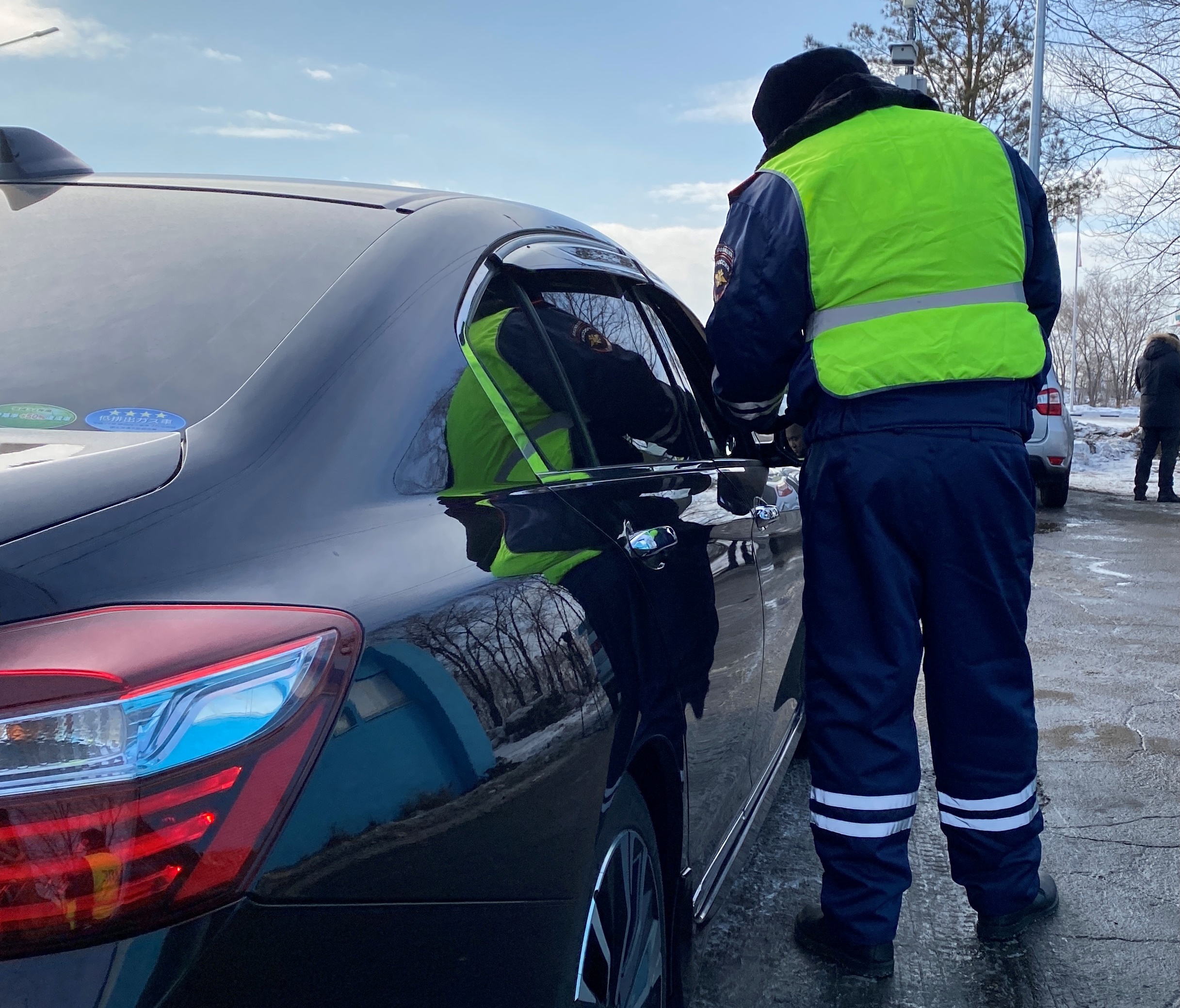 В Благовещенске инспекторы ДПС пресекают грубые нарушения ПДД