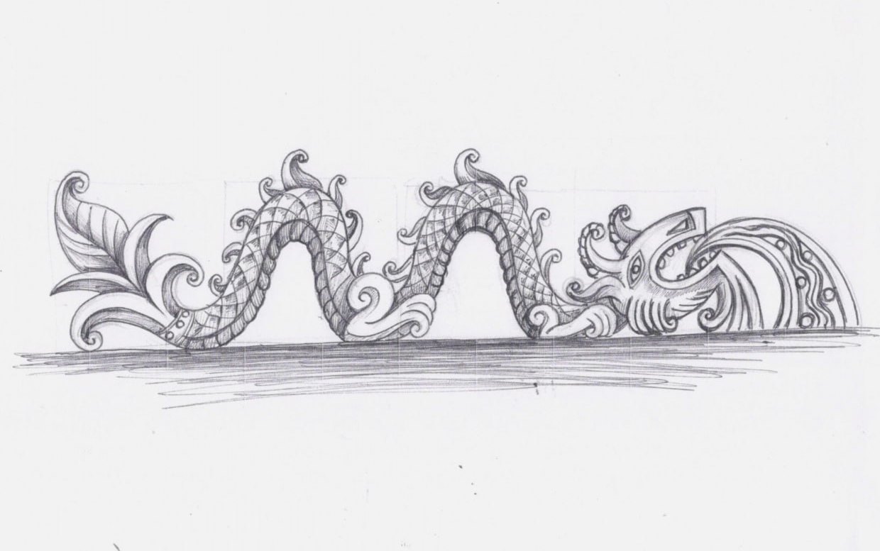 Благовещенский скульптор рассказал, каким будет ледяной дракон на площади Ленина