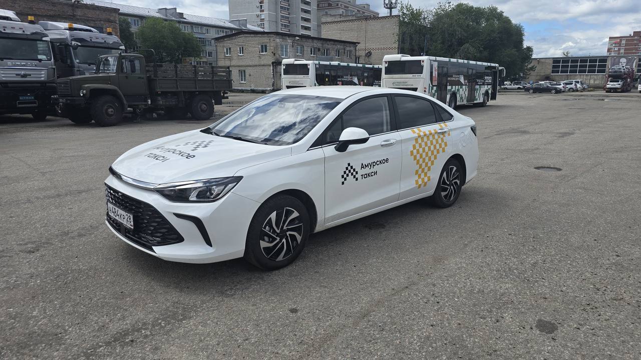 Муниципальное такси в Благовещенске начали переводить на газомоторное топливо