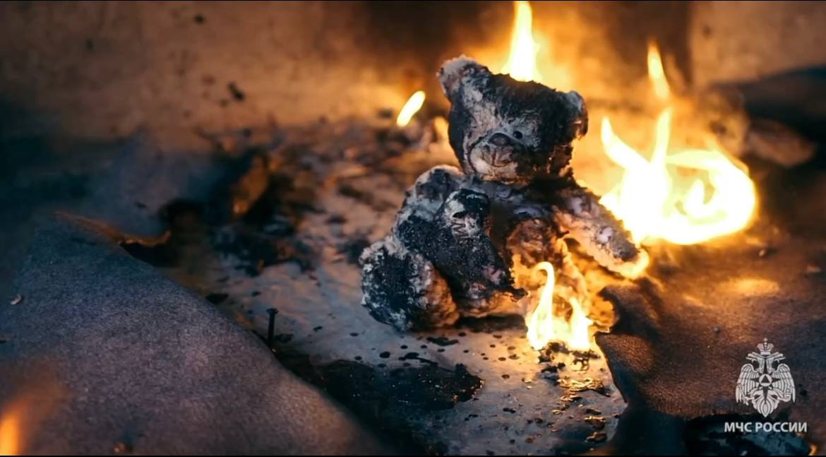 С начала года в России на пожарах погибли 153 ребенка