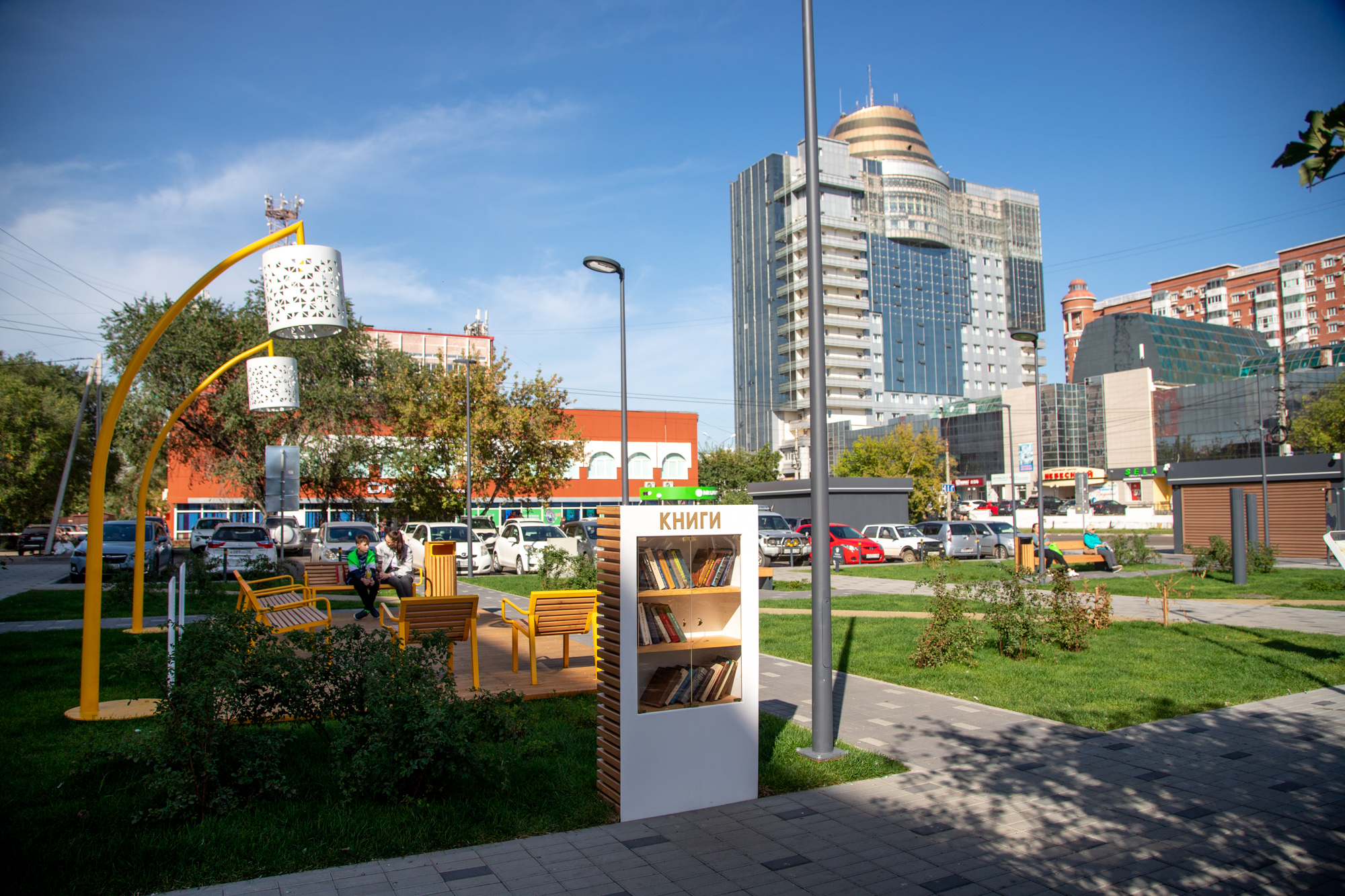 #Благовещенск_до_и_после : как преобразился сквер «Бабочка» в центре города?