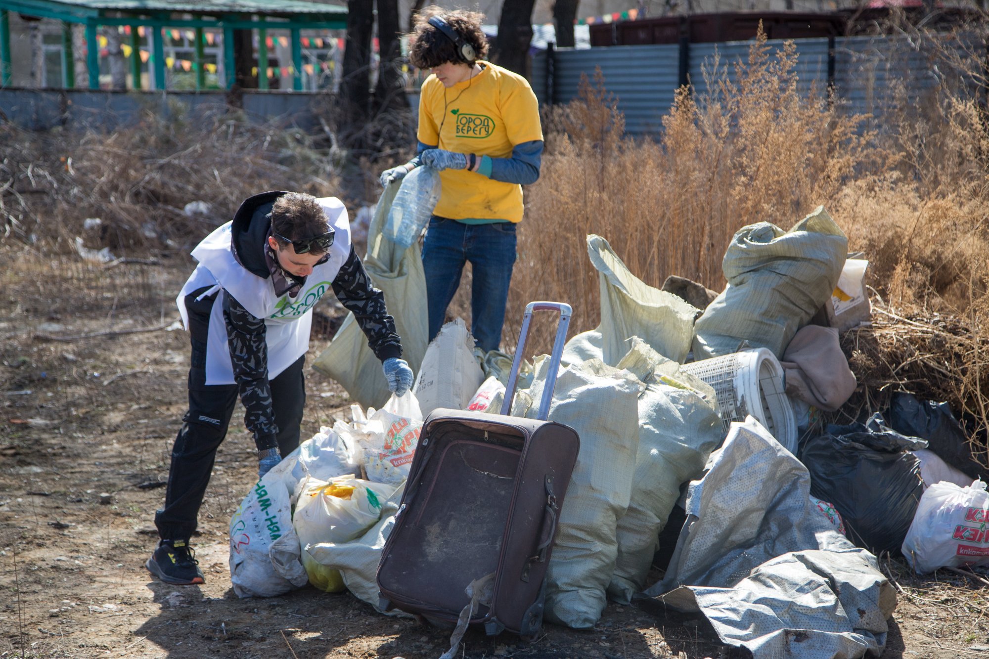 С пользой для здоровья: в Благовещенске прошел «здоровый» субботник