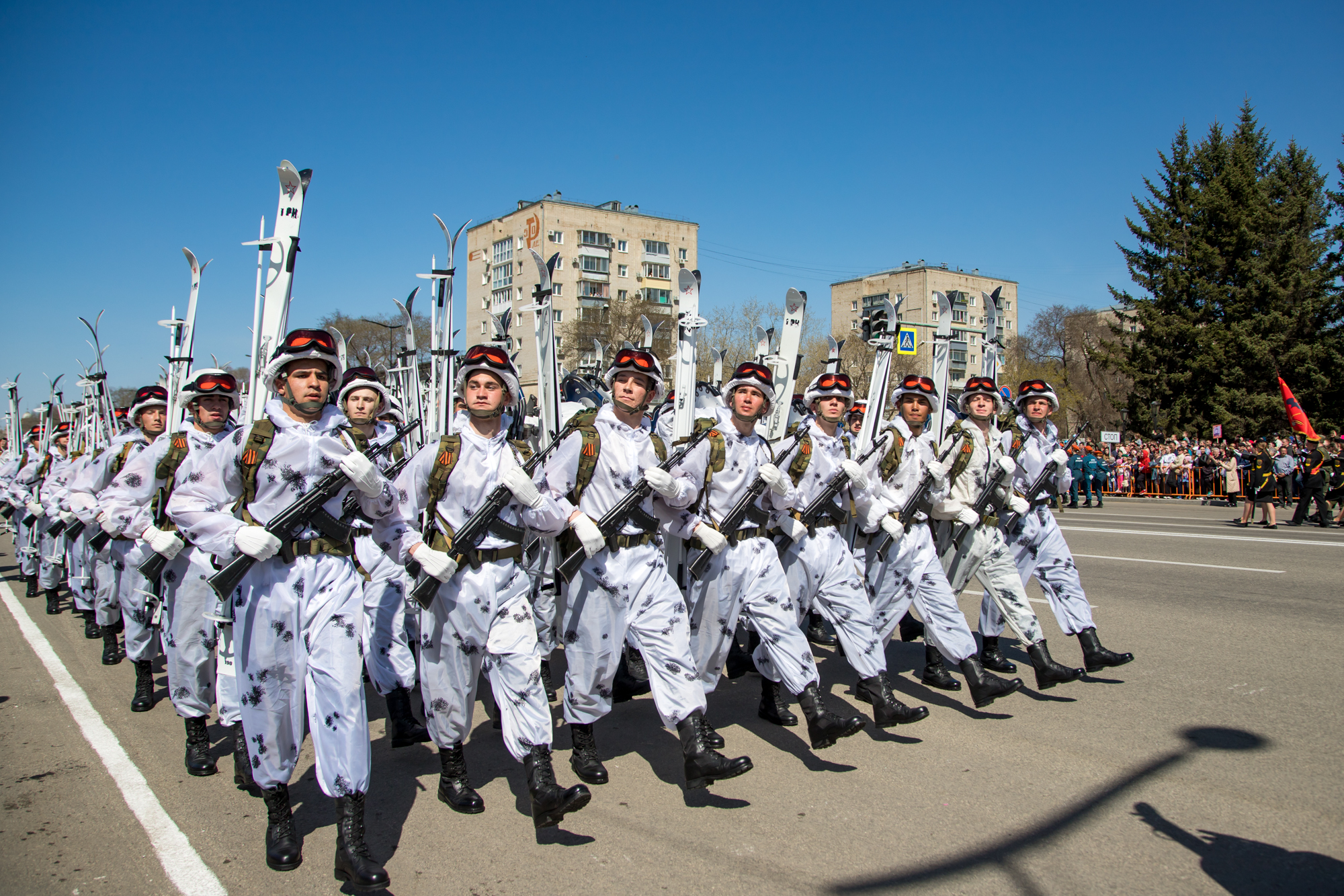 В Благовещенске временно ограничат движение на улице Ленина для репетиции «парада»
