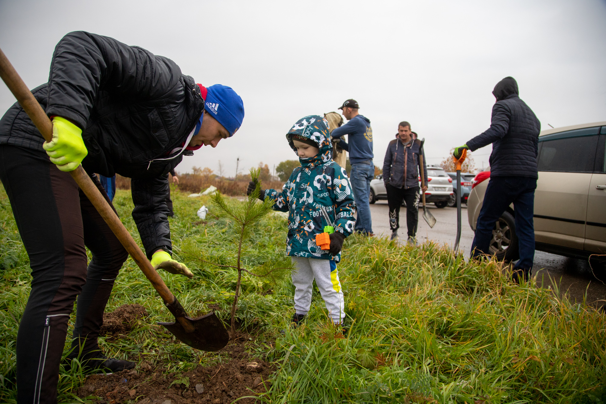 Аллею из сирени в 1,5 километра высадили в отдаленном районе Благовещенска 