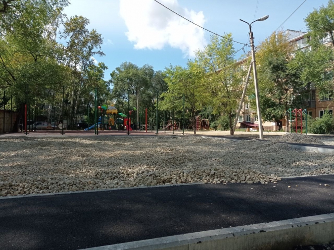 Во дворе на Политехнической в Благовещенске появятся 3 игровые зоны для разных возрастов