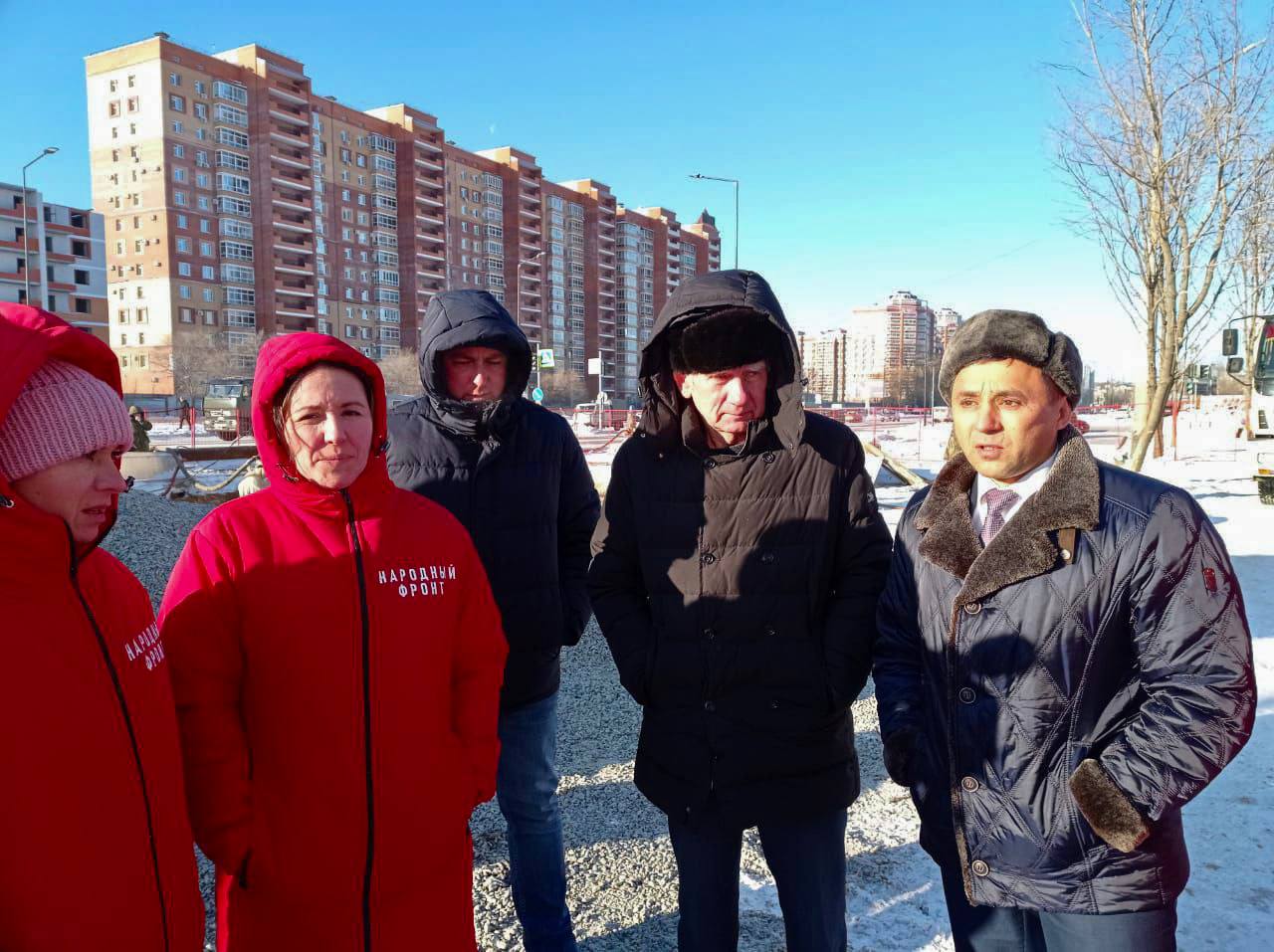 В микрорайоне Благовещенска ремонтируют канализационный и ливневый коллекторы