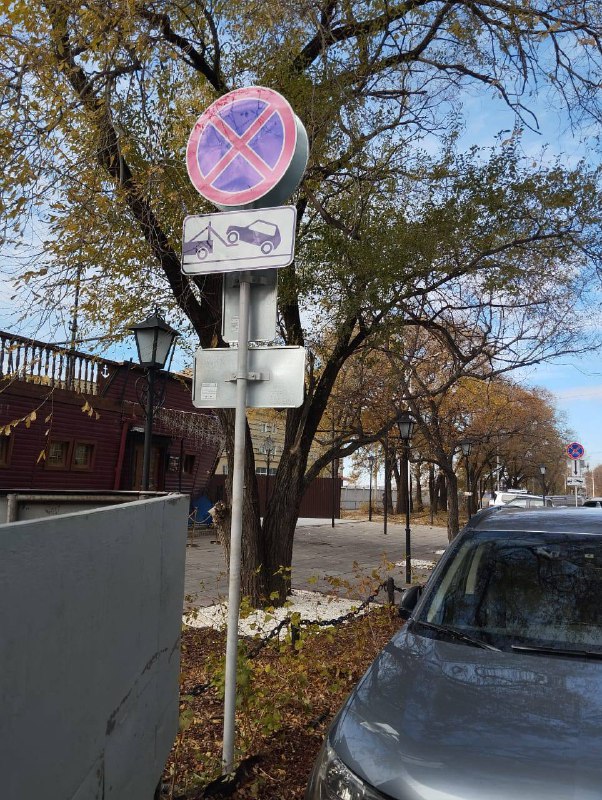 Новые дорожные знаки установили возле пассажирского порта