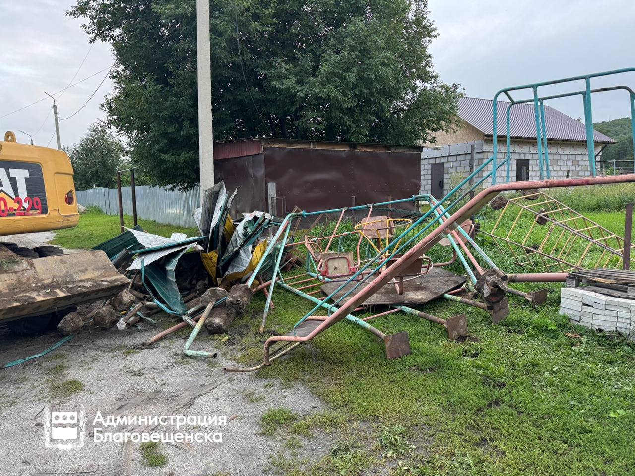 Новая современная детская площадка появится в Белогорье в этом году 