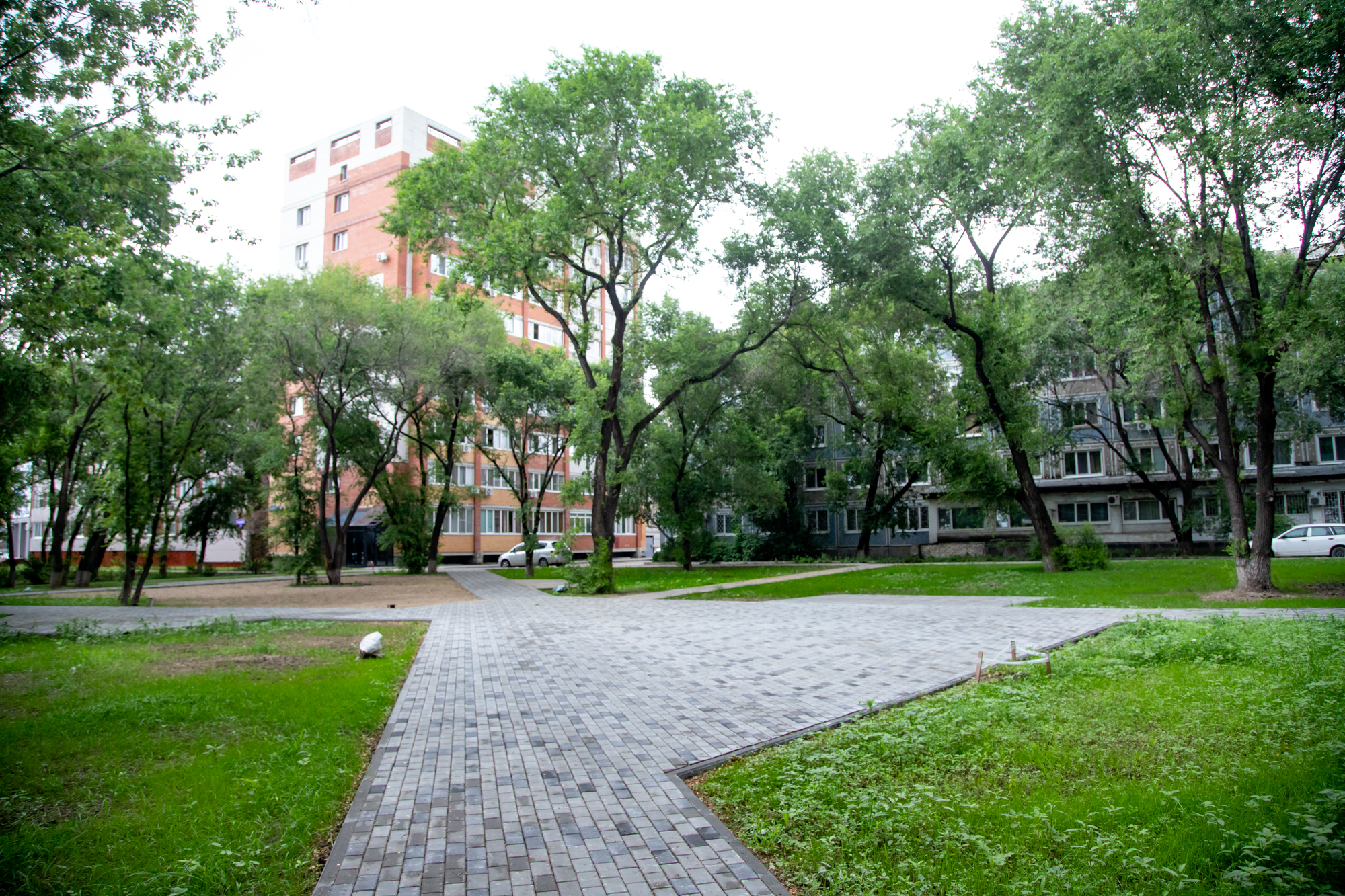 От голосования к благоустройству: авиасквер в Благовещенске технически готов на 75% 