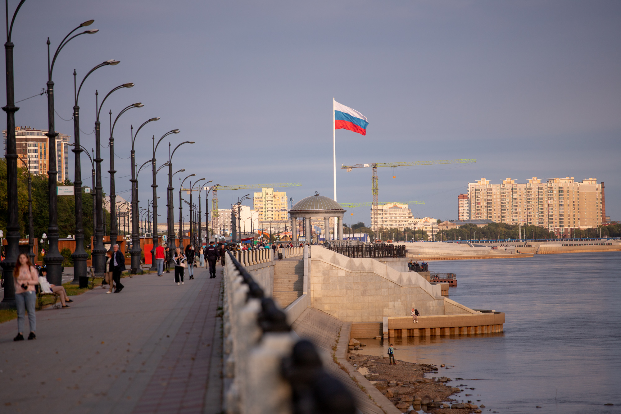 В Благовещенске прогнозируют осадки и сильный ветер 