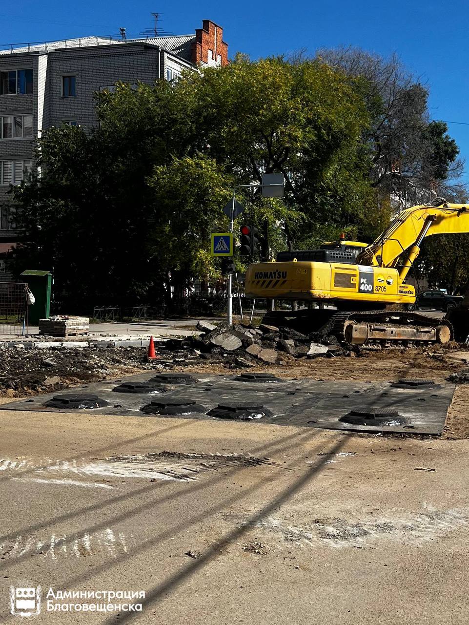 Амурская станет комфортнее: в Благовещенске стартовал ремонт еще одного участка оживлённой магистрали 