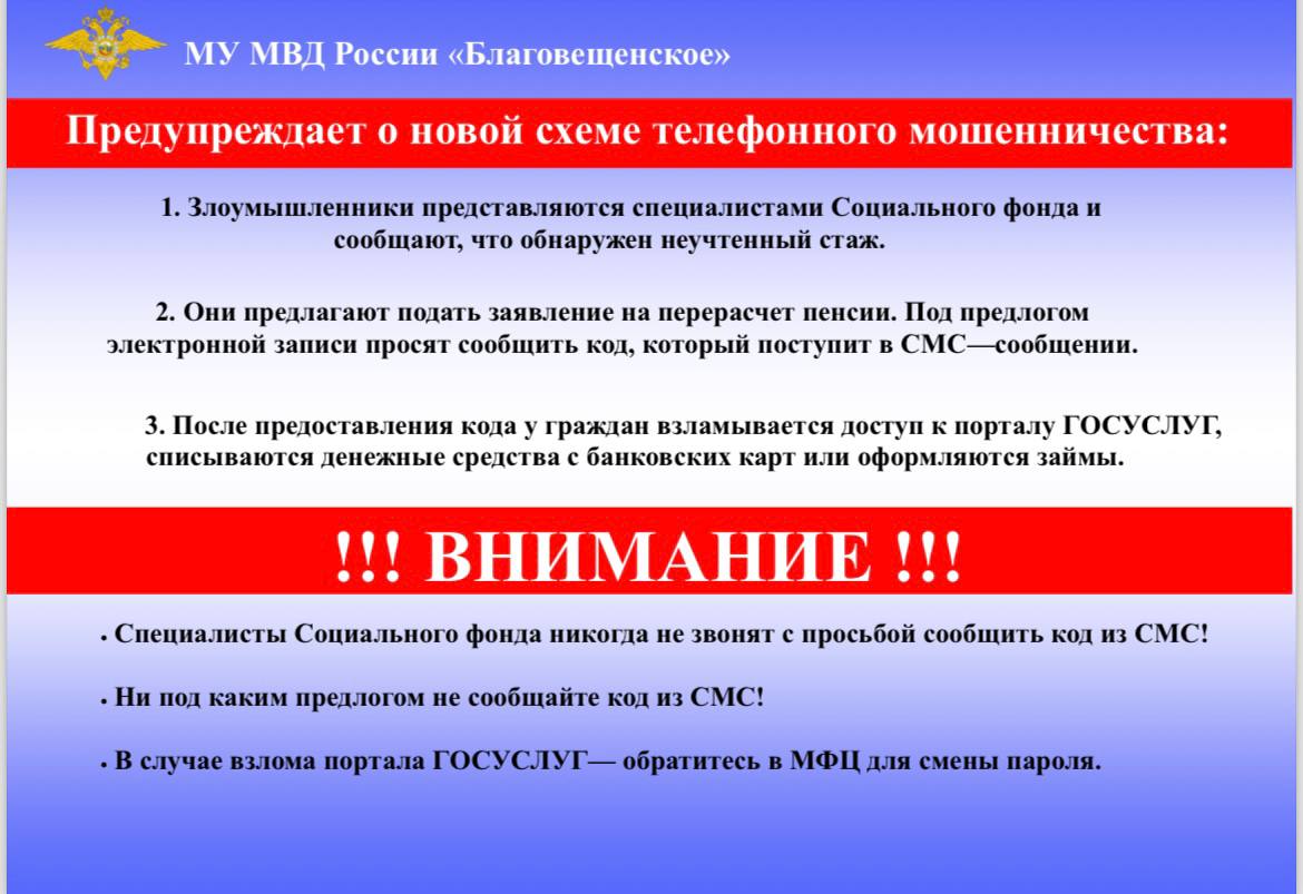Мошенники добрались до личных кабинетов благовещенцев на Госуслугах