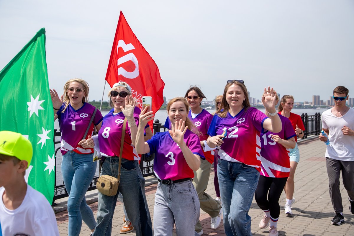 «Огонь жизни» зажёг сердца благовещенцев: в Благовещенске прошел масштабный благотворительный забег