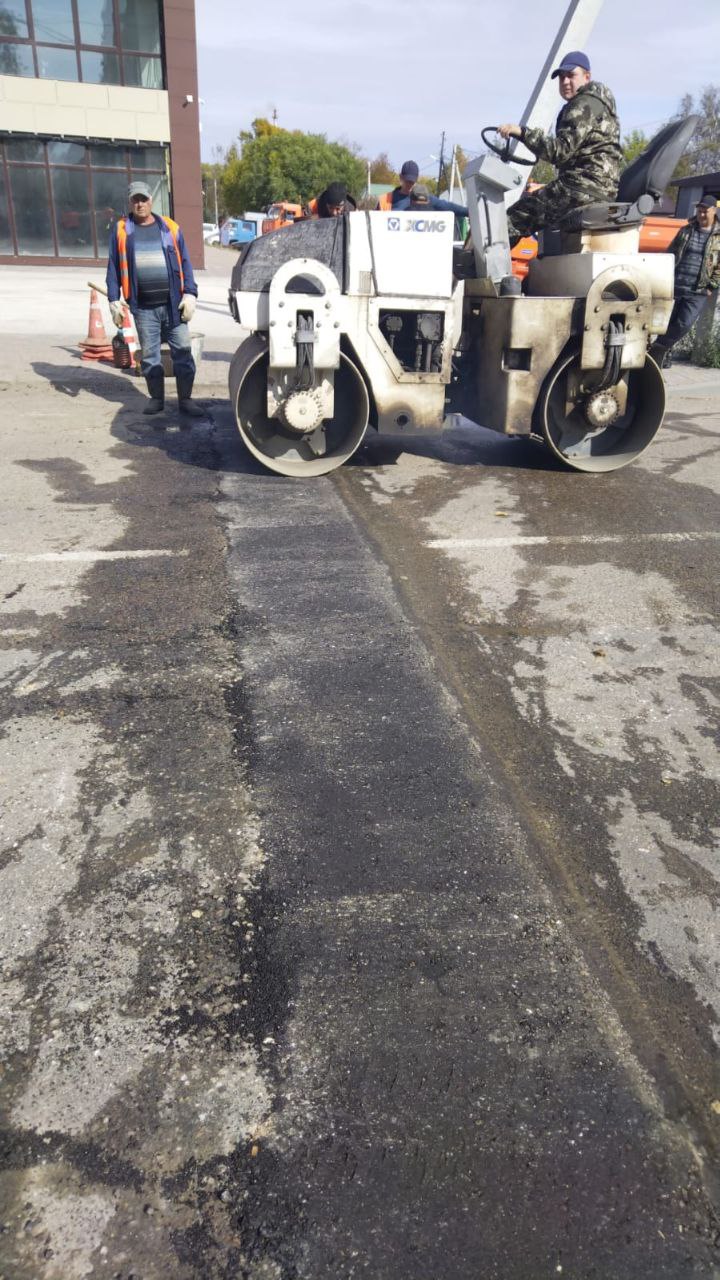  Рабочие ГСТК сделали безопаснее еще один участок дорог