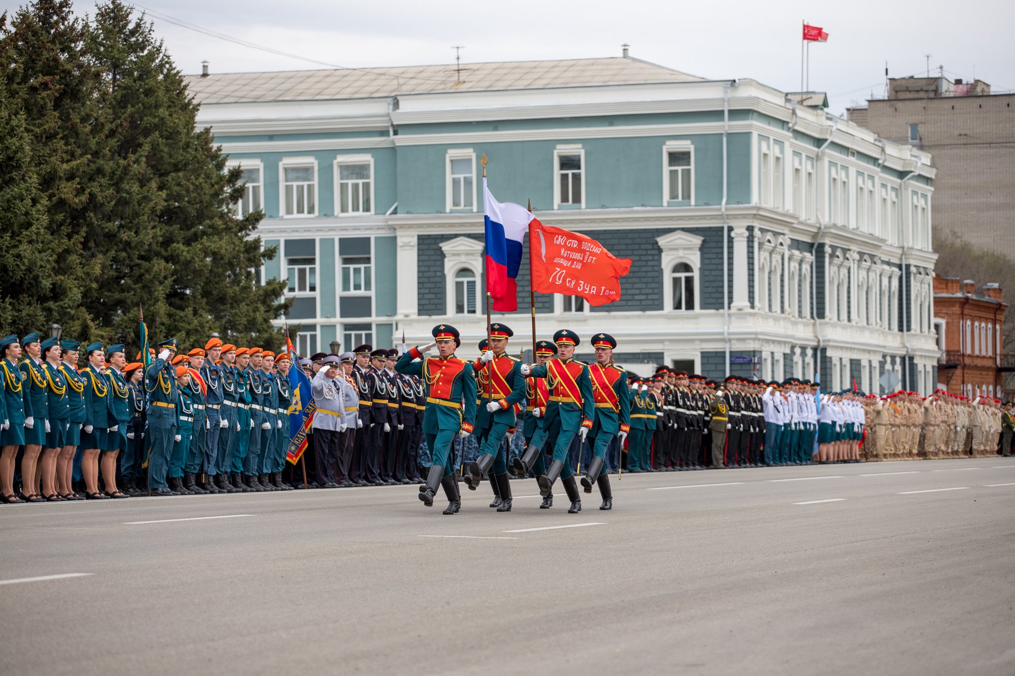 Торжественное прохождение Благовещенского гарнизона, песни под окнами ветеранов, «Вальс Победы»: больше 400 событий готовят для жителей и гостей амурской столицы в майские праздники