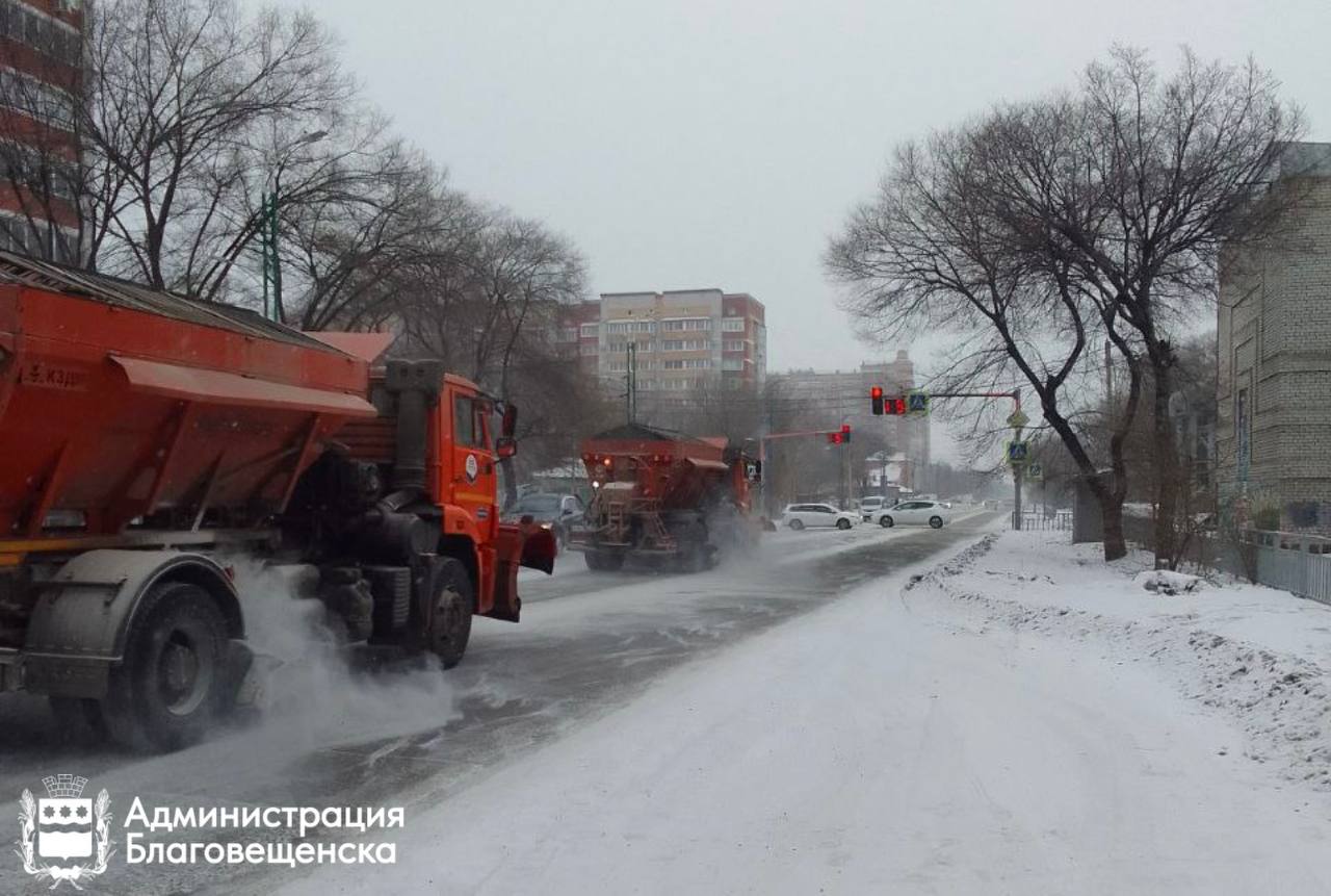 Спортсмены, студенты и волонтёры: благовещенцы предлагают свою помощь коммунальщикам для борьбы со снегом 