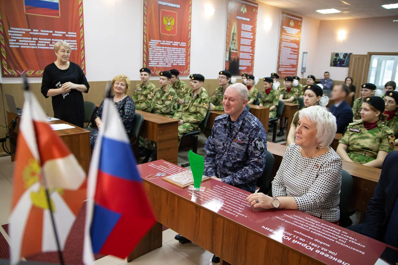Наставником месяца в Благовещенске стал полковник Виктор Нырков, курирующий классы Росгвардии
