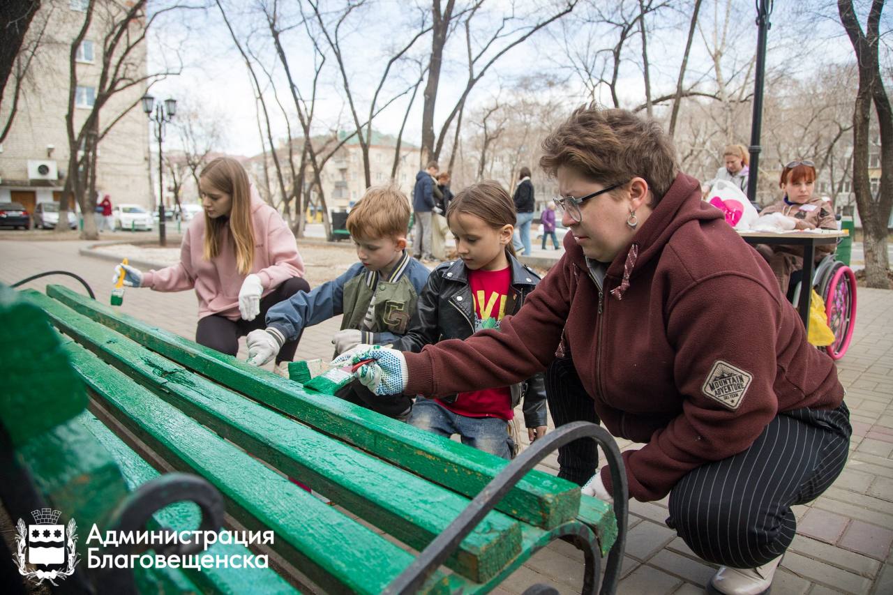 Больше сотни городских территорий ждут заботливых рук благовещенцев