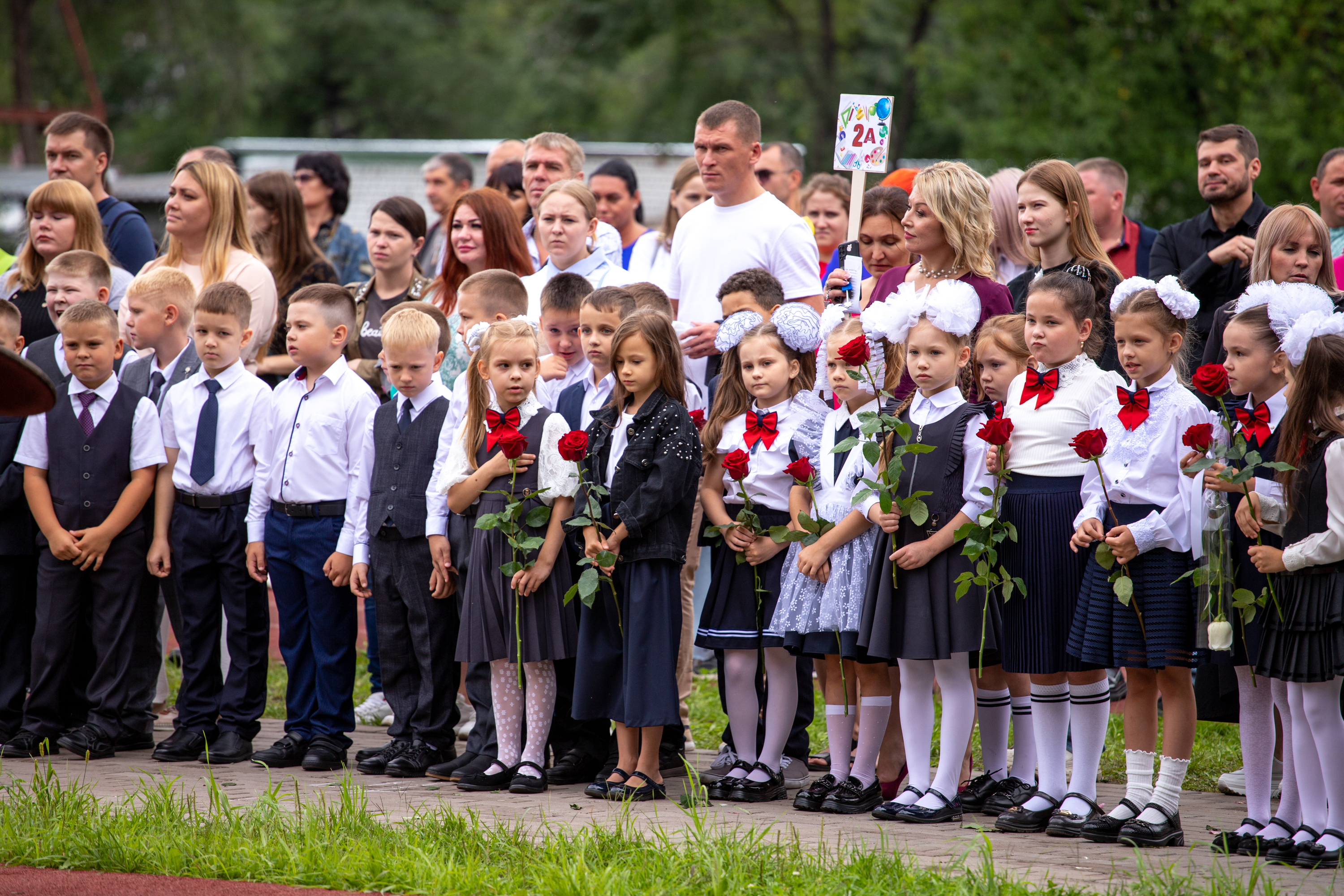 Больше тысячи юных благовещенцев записали в первый класс 