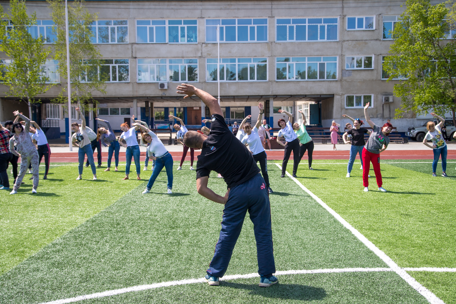 Здоровье на рабочих местах укрепляют сотрудники 27 организаций в Благовещенске