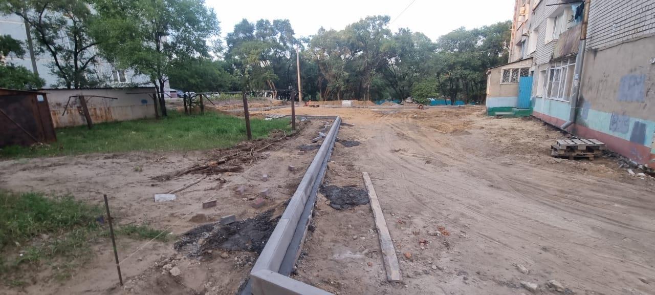 Жители ещё двух благовещенских дворов получили благоустроенные территории