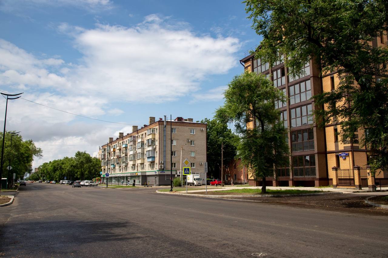 От Пушкина до Первомайской: в Благовещенске практически завершили ремонт одной из центральных улиц