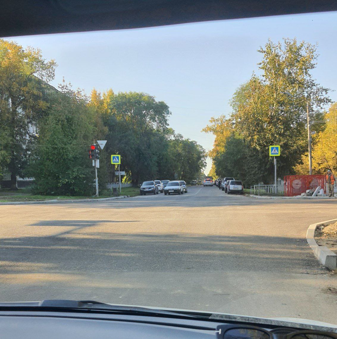 В Благовещенске после ремонта открыли один из участков Октябрьской