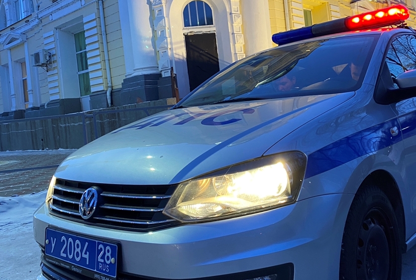 В Благовещенске инспекторы ДПС снова ловят нарушителей