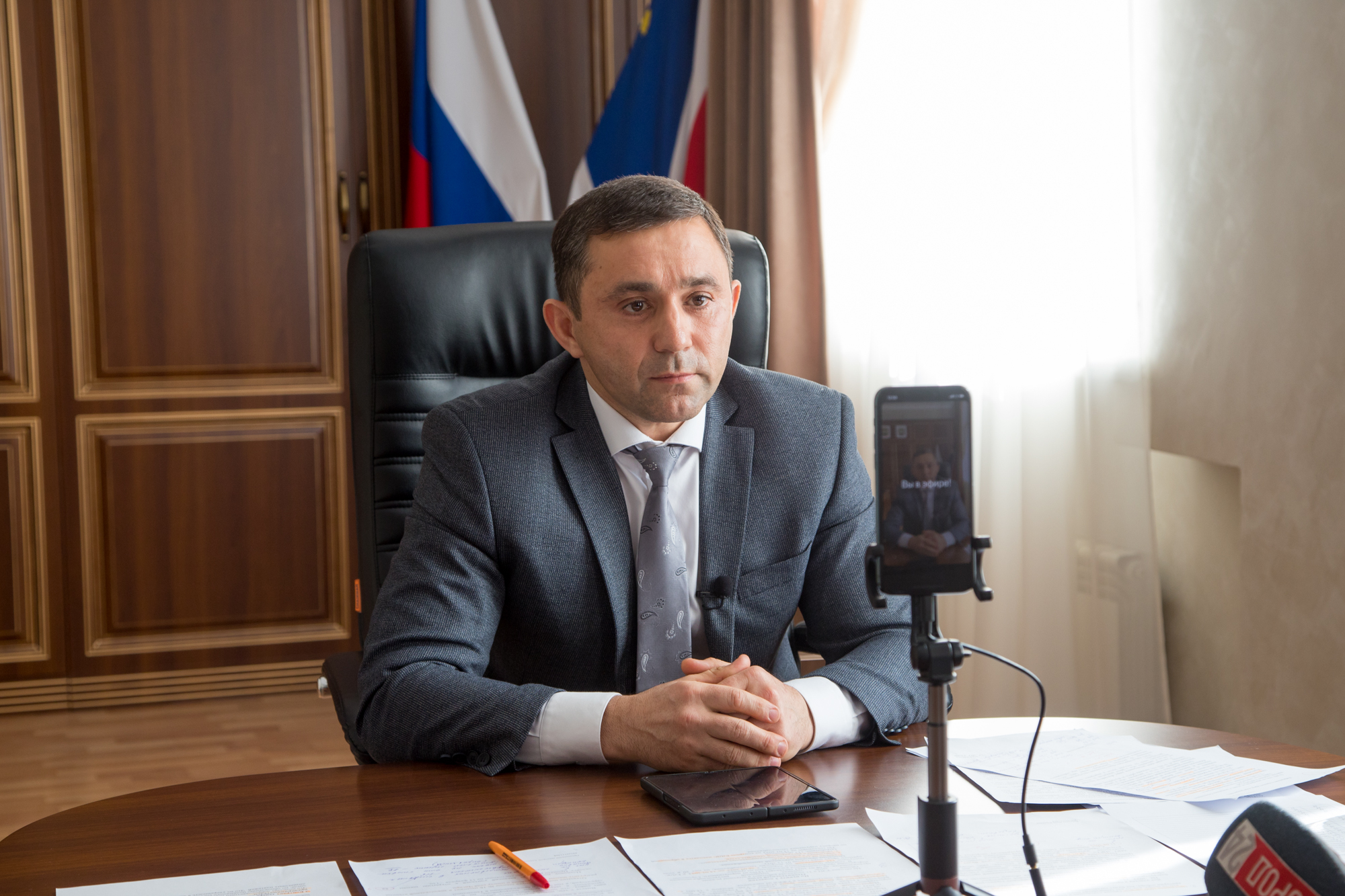 Мэр Благовещенска Олег Имамеев проведет прямой эфир 