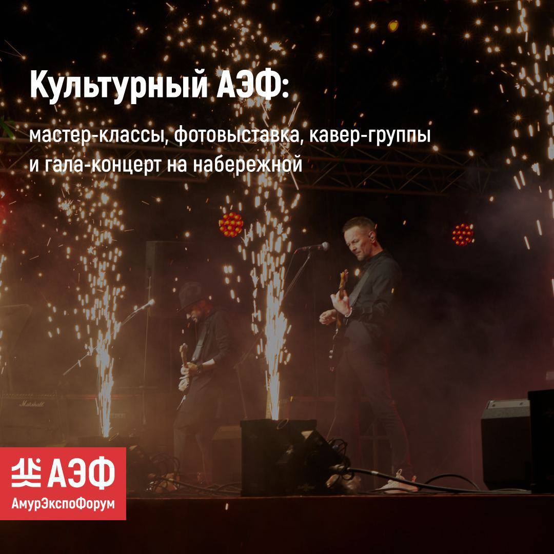 Фотовыставка, концерты кавер-групп и показательные выступления спортсменов – стала известна культурная программа АЭФа-2024