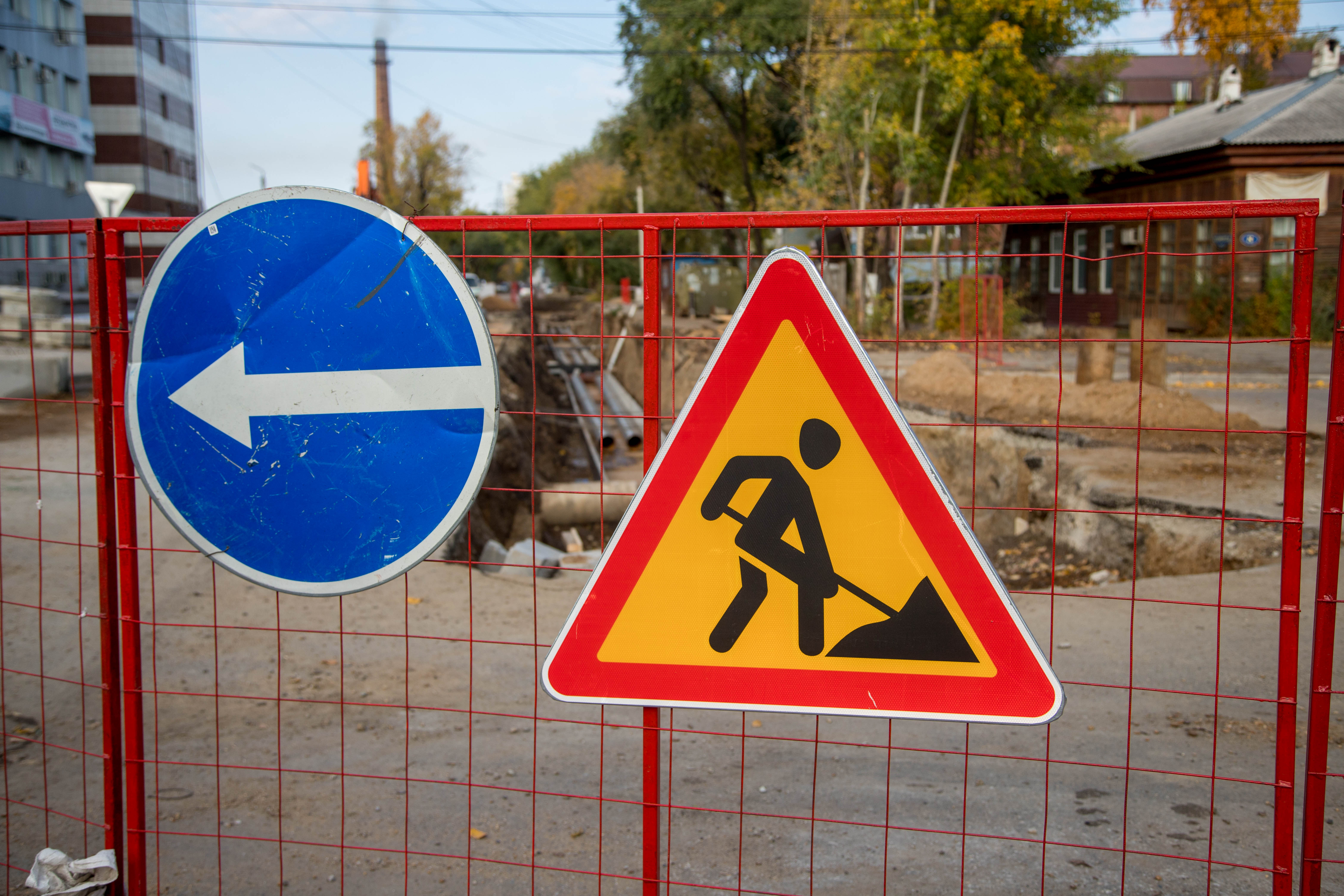 На улицах Благовещенска проводят несколько видов работ. Каких и где? 