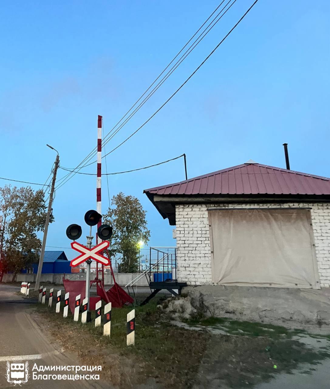 В Благовещенске за два дня отремонтируют один из железнодорожных переездов 