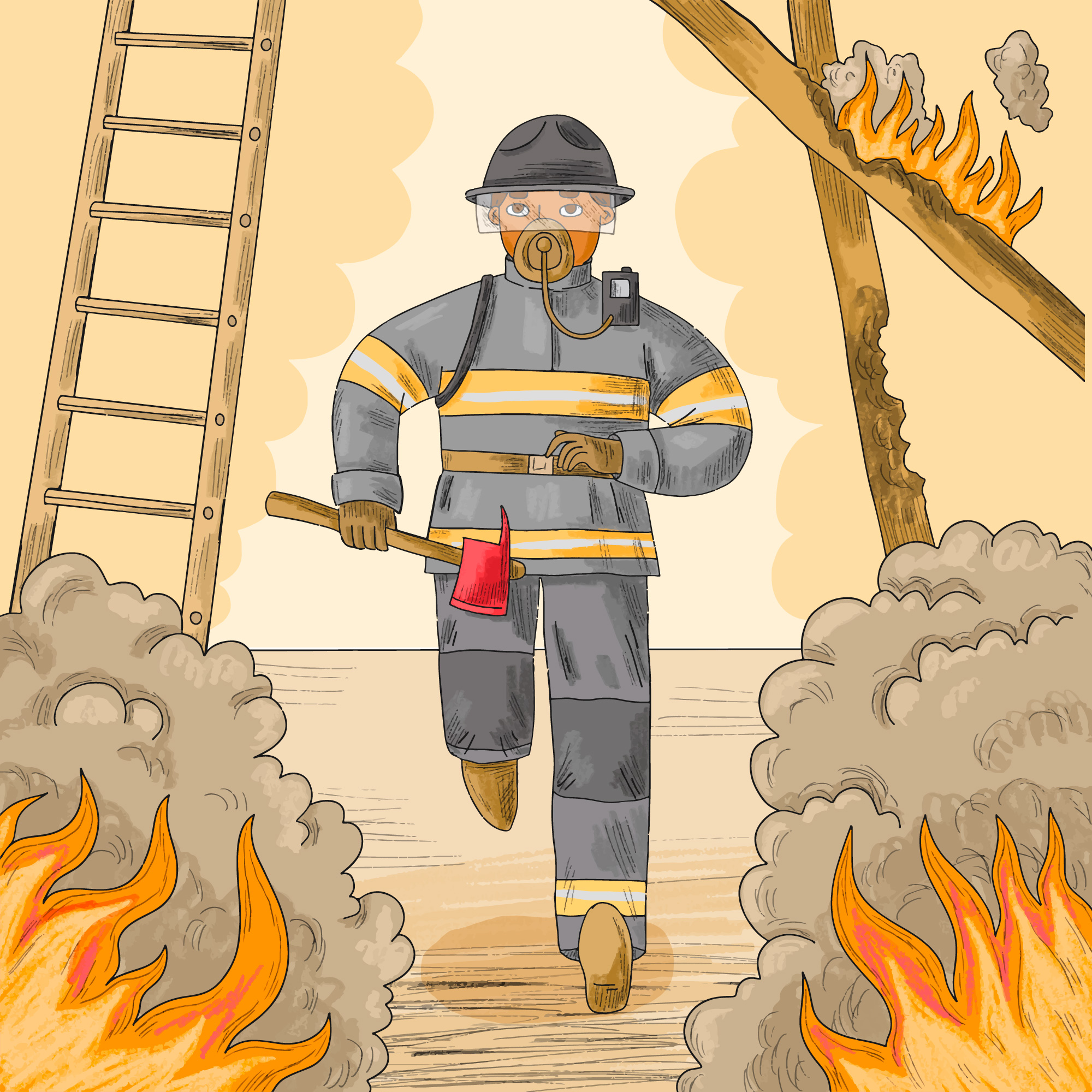 Это нужно знать и уметь ребенку, чтобы спаситесь во время пожара 