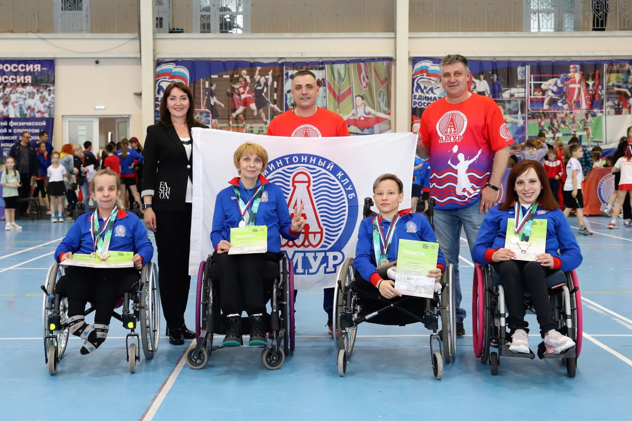 В Благовещенске впервые сформировали сборную по парабадминтону