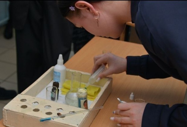 Мыльные пузыри с газом, десятки пробирок и разнообразные атрибуты для опытов - "экспериментальная гостиная" удивила всех