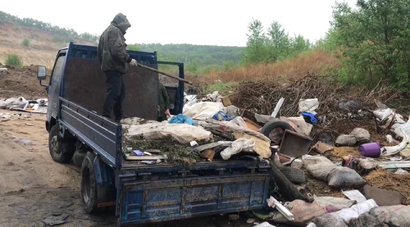 С начала года в Благовещенске «избавились» от 94 несанкционированных свалок
