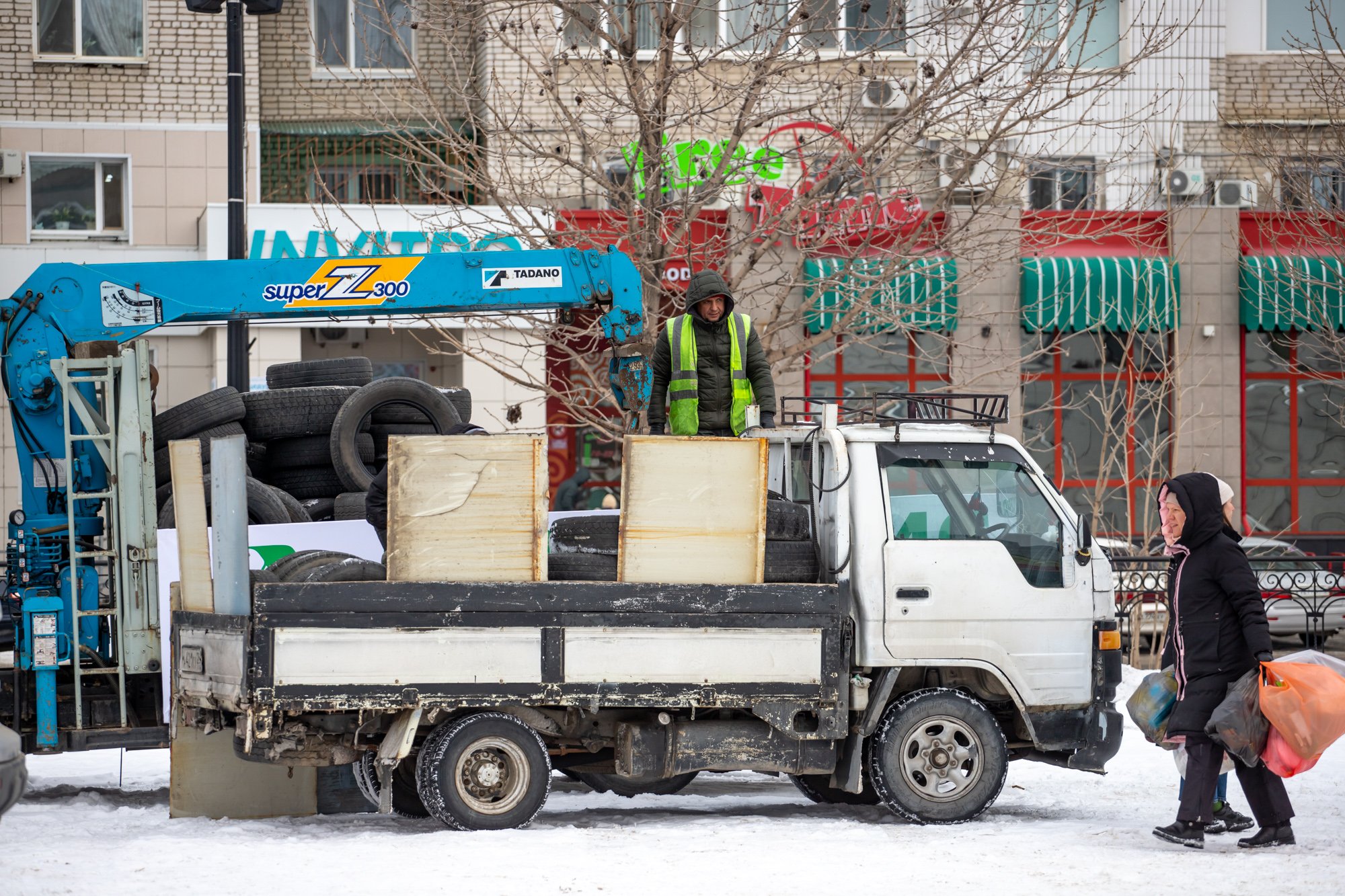 Около 5 тонн шин и почти центнер батареек собрали на экоакции благовещенцы  