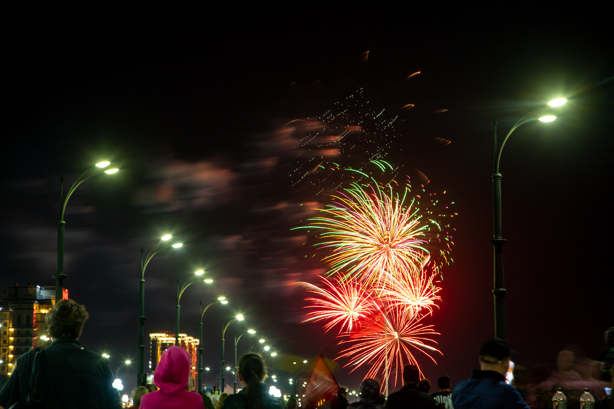 Более тысячи залпов салюта прогремит над Благовещенском в новогоднюю ночь